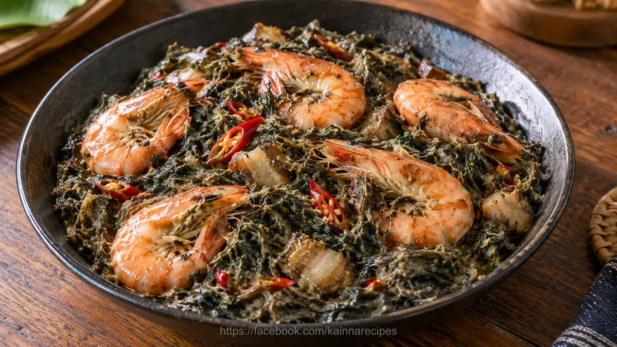 Laing with Shrimp