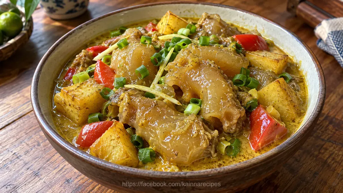 Binondo Style Beef Tendon Curry