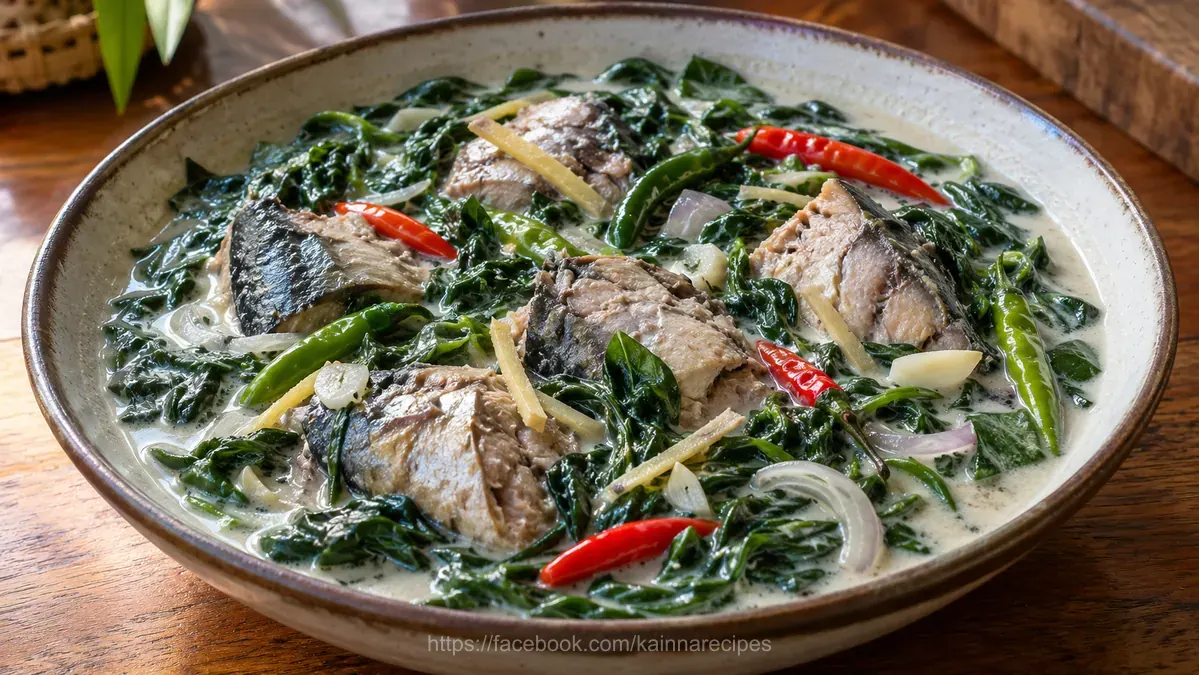 Ginataang Mackerel