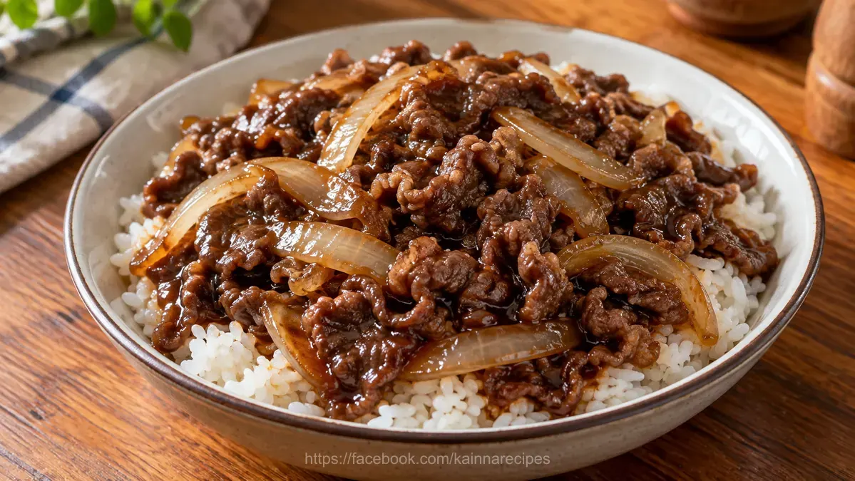 Copycat Jollibee Honey Beef Rice