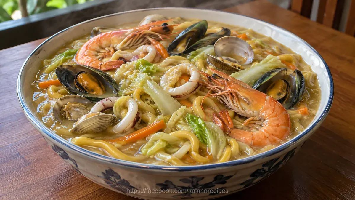 Seafood Lomi