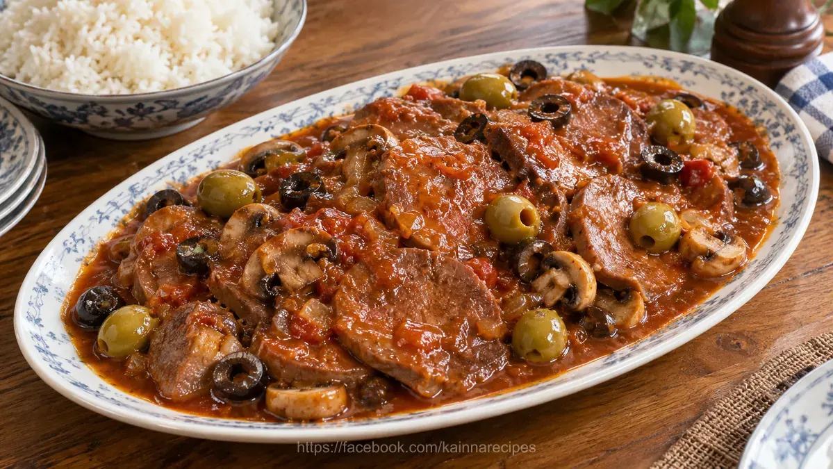Lengua Estofado