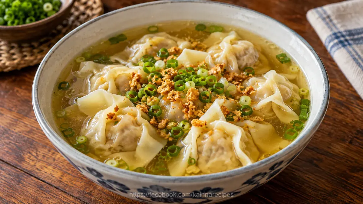 Chicken Molo Soup