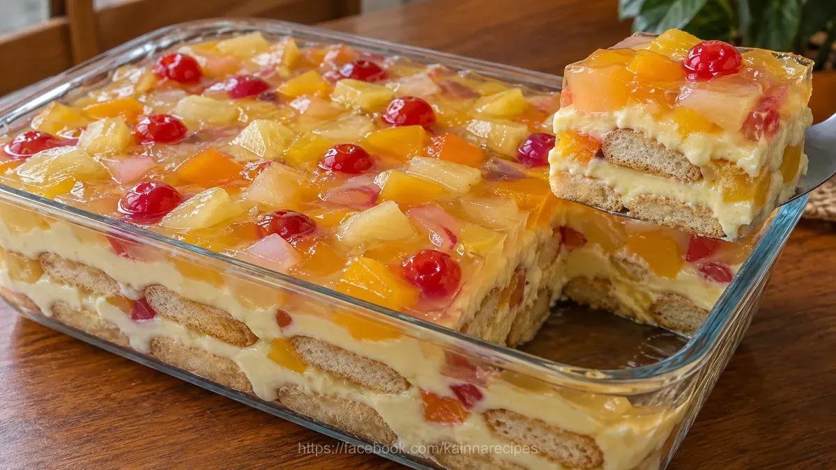 No-bake Crema de Fruta