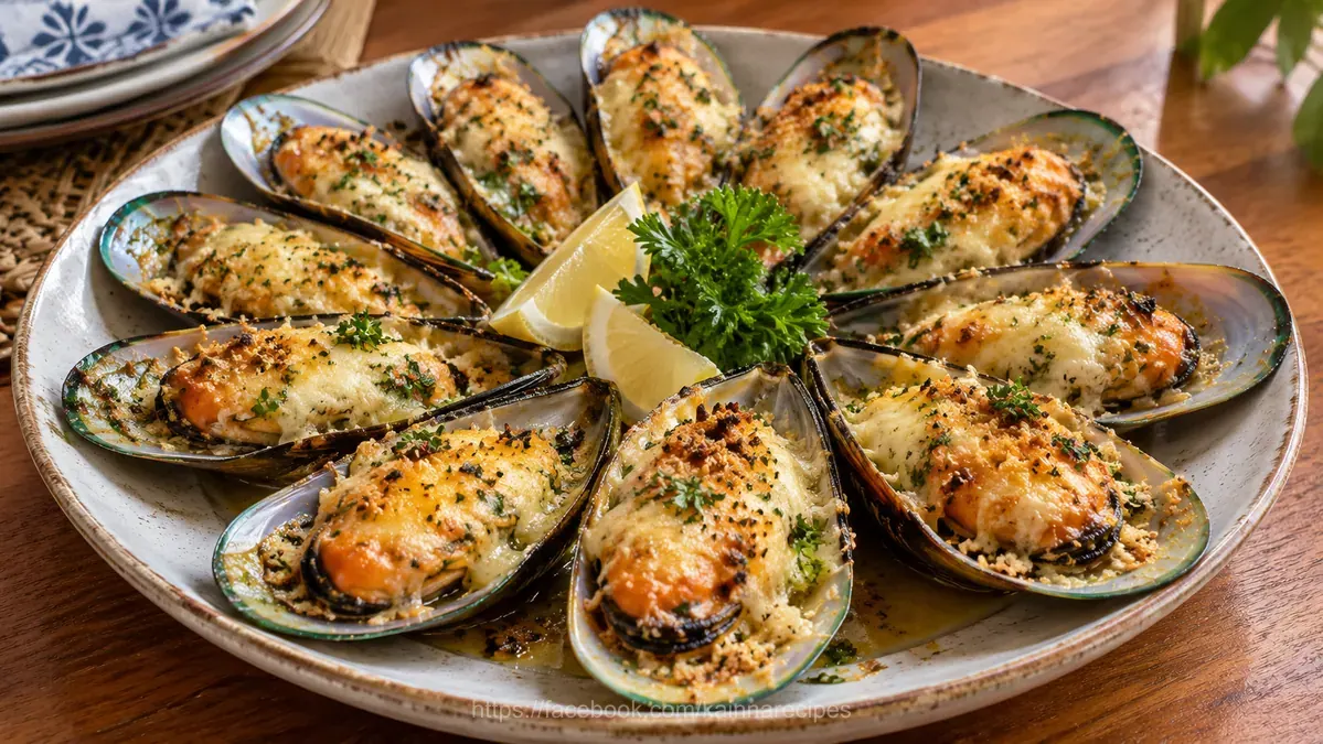 Baked Tahong