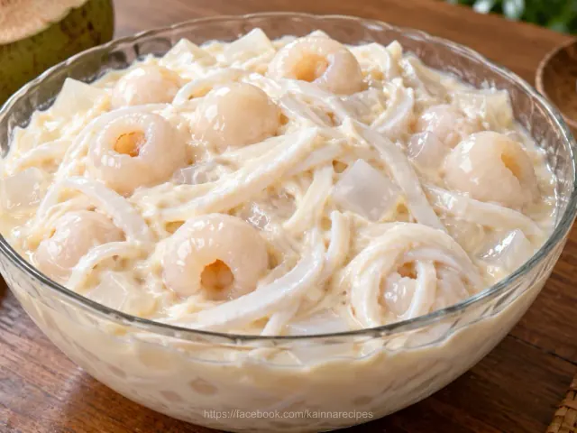 Buko Lychee Salad