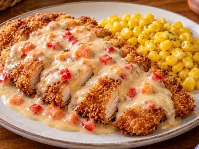 Filipino Chicken ala King with Creamy Sauce