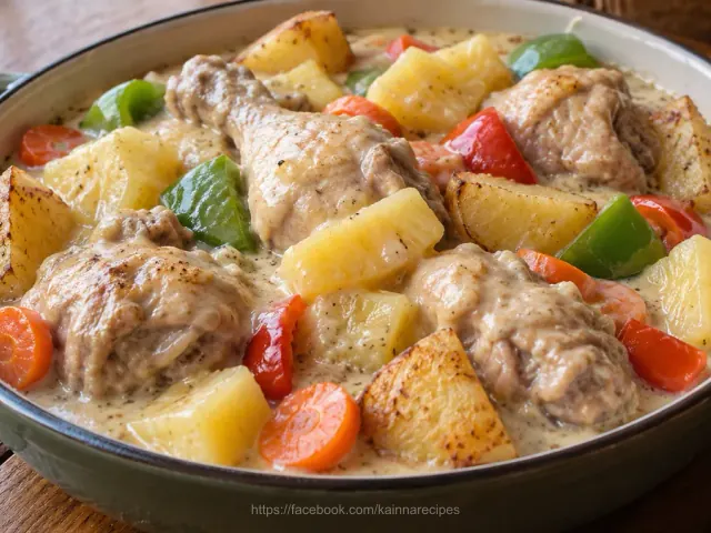 Pininyahang Manok (Pineapple Chicken)