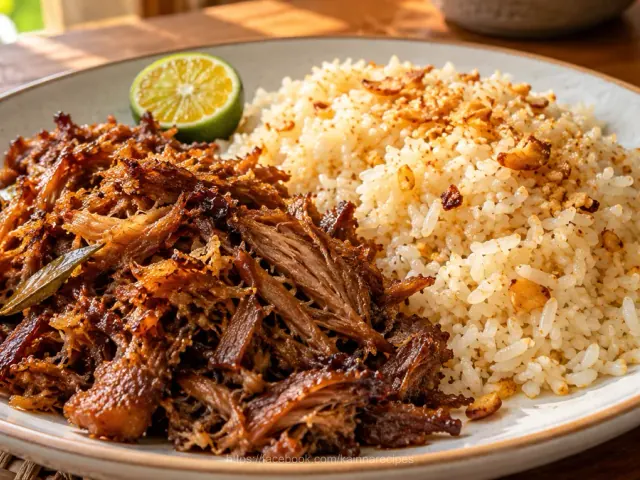 Adobo Flakes at Sinangag
