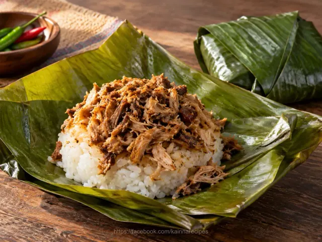 Chicken Pastil