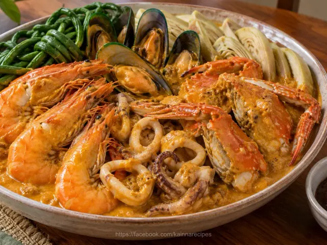 Seafood Kare Kare