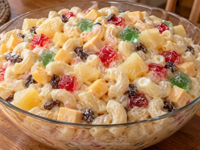 Filipino Sweet Macaroni Salad