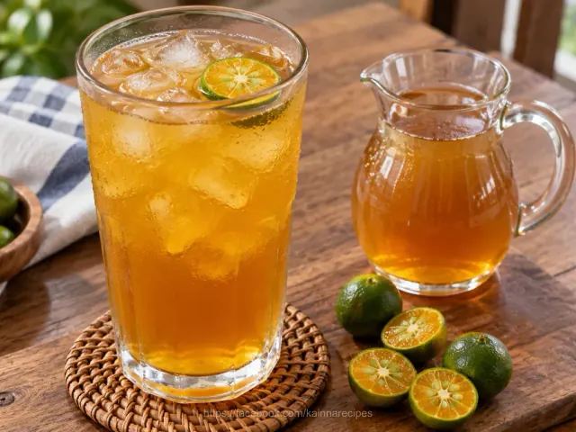 Honey Calamansi Iced Tea